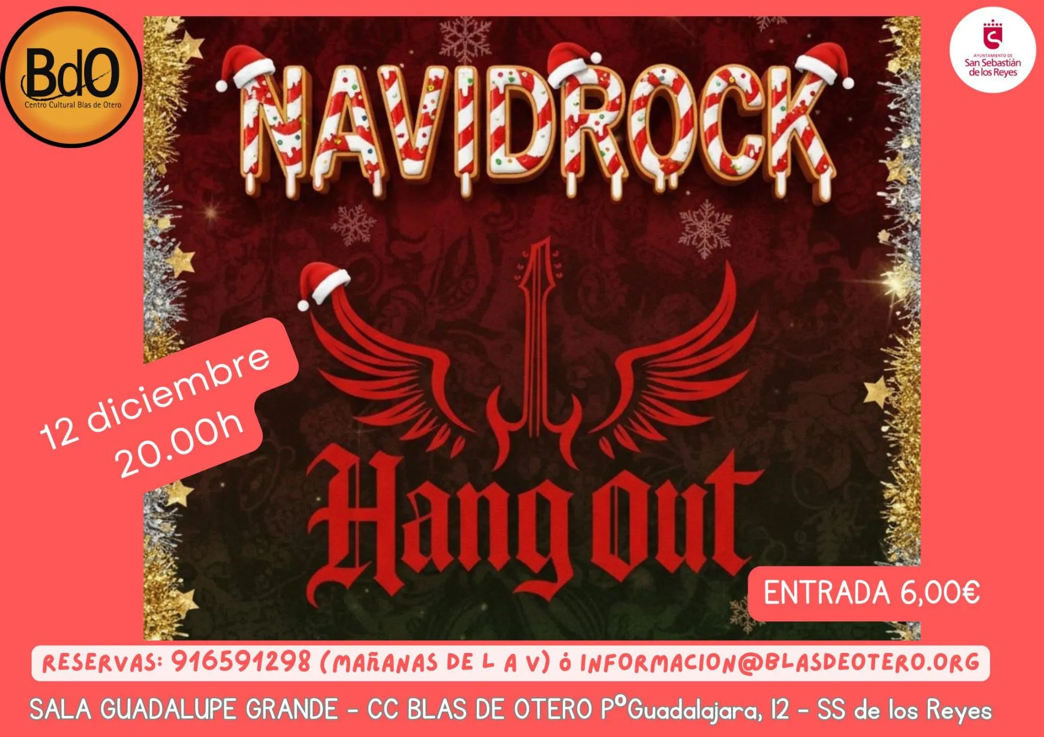 Cartel del concierto NavidRock